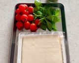 塩麹豆腐でカプレーゼ作り方1写真