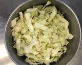 カリカリじゃことキャベツの和え物作り方1写真
