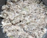 鶏ひき肉と豆腐・キノコの照り焼きつくね☆作り方5写真