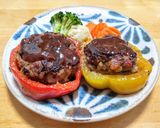 パプリカの肉詰め作り方9写真