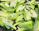 美味しい〜♡豚肉と青梗菜のオイスター炒め作り方3写真