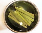 自宅のフキのシャキシャキ炒め【採り方も】作り方7写真