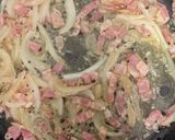 卵黄でつくるカルボナーラ作り方4写真
