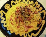 卵黄でつくるカルボナーラ作り方6写真
