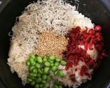 カリカリ梅とじゃこのおこわ作り方3写真