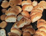 焼いて混ぜるだけ簡単キャラメルラスク作り方1写真