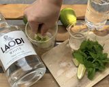 【無農薬ラム酒】無糖ヘルシーモヒート作り方1写真