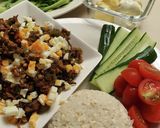 テンペとエリンギの肉なしキーマカレー作り方15写真