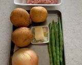 鶏そぼろ肉じゃが作り方1写真