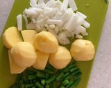 鶏そぼろ肉じゃが作り方2写真