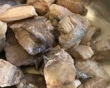 残った煮付けを竜田揚げ（唐揚げ）リメイク作り方1写真
