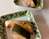 鰤のわさびしょうゆ焼きとろろかけ作り方7写真