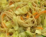好きな野菜と炒める！えび入りビーフン炒め作り方5写真