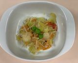 好きな野菜と炒める！えび入りビーフン炒め作り方6写真