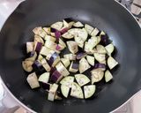 麻婆茄子パスタ作り方6写真