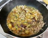 麻婆茄子パスタ作り方12写真
