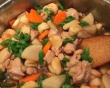 鶏の治部煮風作り方6写真