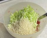 【炊飯器で】キャベツひき肉巾着&ご飯作り方3写真