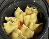 【炊飯器で】キャベツひき肉巾着&ご飯作り方8写真