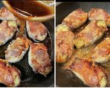 満足感UP♡茄子の甘辛肉巻き作り方4写真