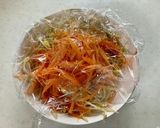 豆もやしとニンジンのキムチ和え作り方5写真