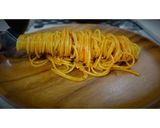 食べるラー油と揚げネギのパスタ作り方8写真