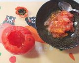 中からビックリ！あんかけトマトまぜそば作り方4写真