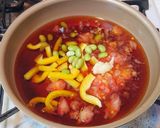 中からビックリ！あんかけトマトまぜそば作り方8写真