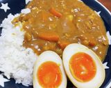 半熟煮卵☆和風カレー味♪作り方5写真