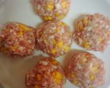 鶏ひき肉とコーンの 簡単肉団子作り方5写真