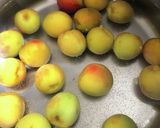 我が家の 青梅甘露煮 (低糖)作り方1写真