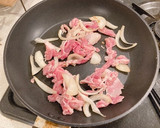 りんごとはちみつで！生姜焼き丼作り方5写真