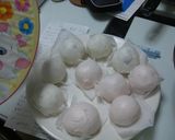 ☆祝☆山芋で紅白まんじゅう♪作り方9写真