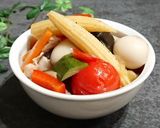 パプリカとズッキーニでカラフル八宝菜作り方10写真