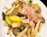 きのことズッキーニのペペロン味　岩下乗せ作り方4写真