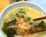 大根とわかめのみそ汁腸活スープダイエット作り方17写真