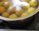 我が家の 青梅甘露煮 (低糖)作り方4写真