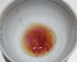 そうめんに天かすと梅干しとごま油作り方2写真