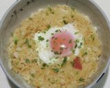 そうめんに天かすと梅干しとごま油作り方4写真