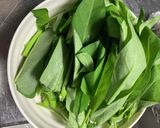 空芯菜と卵のエスニック炒め作り方1写真