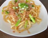 時短、簡単、麻婆焼うどん作り方5写真