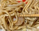 簡単　屋台の焼きうどん（海鮮）作り方19写真