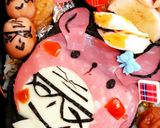 父うさぎ着ぐるみキャラ弁斜め上をゆく作り方1写真