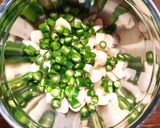 旬の新にんにくと青唐辛子の味噌漬け作り方4写真