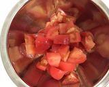 簡単!トマトとクリームチーズのおかか和え作り方1写真