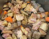 シロさんの生姜風味筑前煮『何食べ』#26作り方9写真