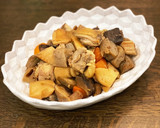 シロさんの生姜風味筑前煮『何食べ』#26作り方11写真
