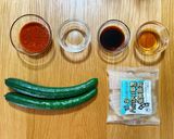 刺身こんにゃくときゅうりのピリ辛炒め作り方1写真