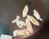 豚肉と長ネギの和風ペペロンチーノ作り方3写真