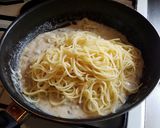 ゴルゴンゾーラ(ピカンテ)クリームパスタ作り方11写真